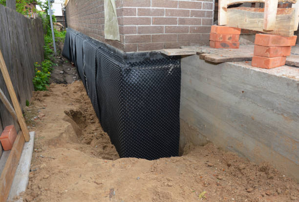 Crawl space vapor barrier installation in New Market, TN